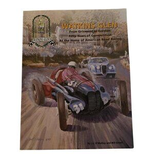 Vintage Watkins Glen 50 years of racing 1948-1997 Paperback Book